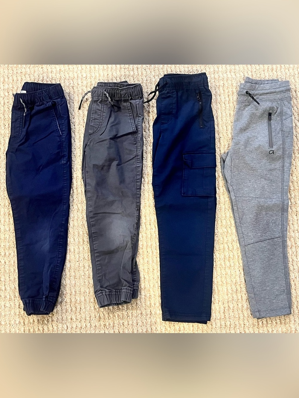 Gap Kids Old Navy Boys Pants Lot Size Small 6-7 Chino Joggers Sweats Cargo Pants